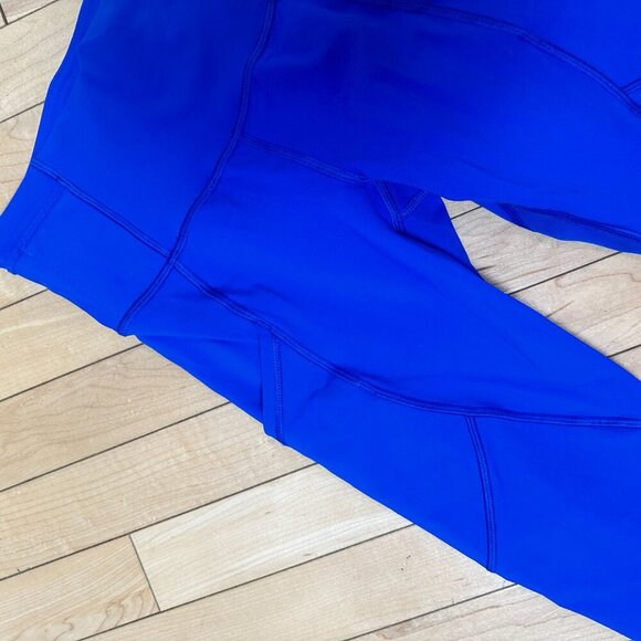 LULULEMON Cropped Running Tights Leggings with Pockets - size 2 - Picture 3 of 8